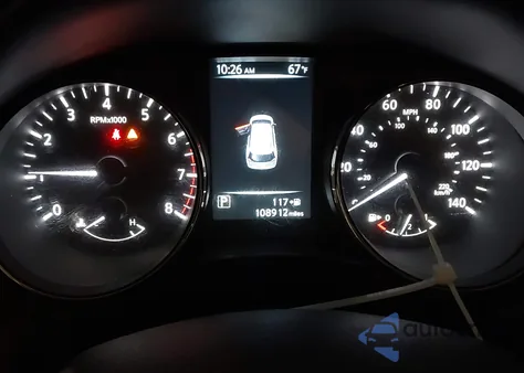 2017 Nissan Rogue Sv from USA, damaged, VIN KNMAT2MV3HP599170